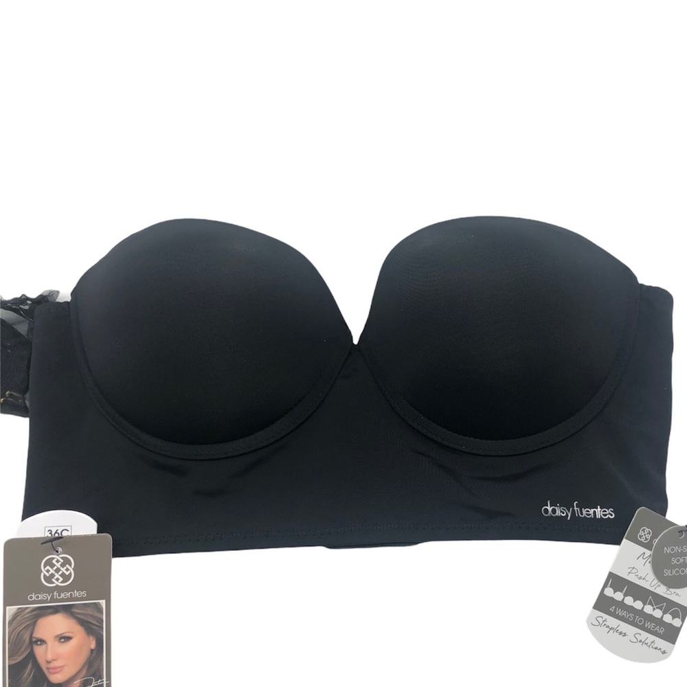 Daisy Fuentes Strapless Convertible Longline Bra